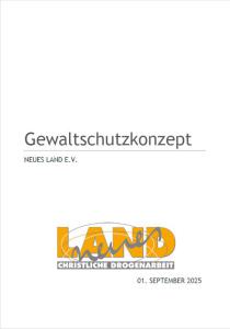 Gewaltschutzkonzept Neues Land 2026